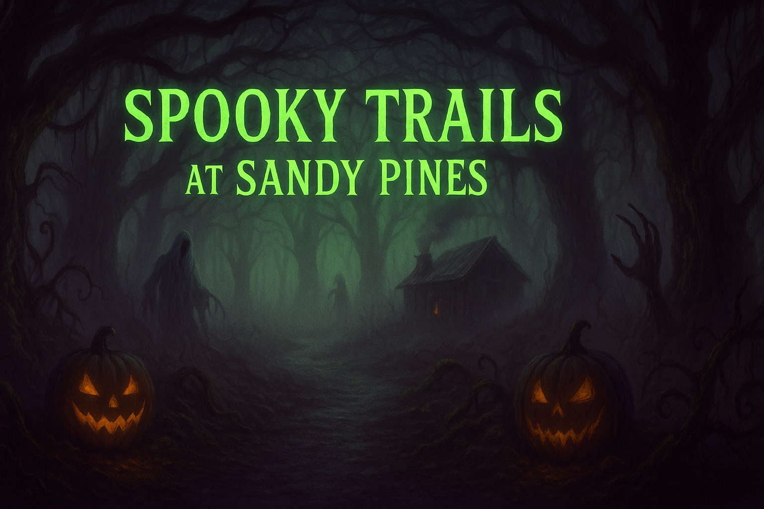🕸️ Spooky Trails Return to Sandy Pines – August 16th, 2025! 🕷️